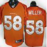 Von Miller Denver Football Jersey - Denver #58 Football Jersey(Orange Throwback)