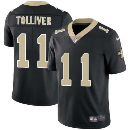 Black Billy Joe Tolliver Saints #11 Stitched American Football Jersey Custom Sewn-on Patches Mens Womens Youth