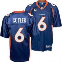 Jay Cutler Denver Football Jersey - Denver #6 Football Jersey(Blue with C patch)