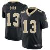 Black Larry Cipa Saints #13 Stitched American Football Jersey Custom Sewn-on Patches Mens Womens Youth