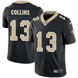 Black Kerry Collins Saints #13 Stitched American Football Jersey Custom Sewn-on Patches Mens Womens Youth