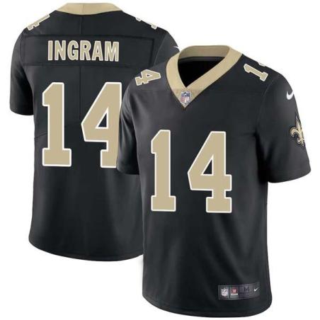 Black Mark Ingram Saints #14 Stitched American Football Jersey Custom Sewn-on Patches Mens Womens Youth