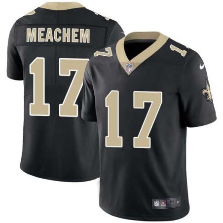 Black Robert Meachem Saints #17 Stitched American Football Jersey Custom Sewn-on Patches Mens Womens Youth