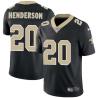 Black Othello Henderson Saints #20 Stitched American Football Jersey Custom Sewn-on Patches Mens Womens Youth