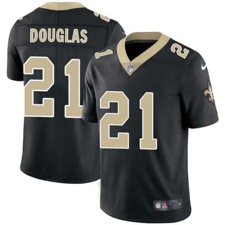 Black John Douglas Saints #21 Stitched American Football Jersey Custom Sewn-on Patches Mens Womens Youth