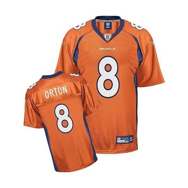 Kyle Orton Denver Football Jersey - Denver #8 Football Jersey(Orange)