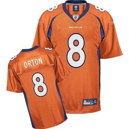 Kyle Orton Denver Football Jersey - Denver #8 Football Jersey(Orange)