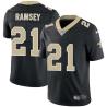 Black Nate Ramsey Saints #21 Stitched American Football Jersey Custom Sewn-on Patches Mens Womens Youth