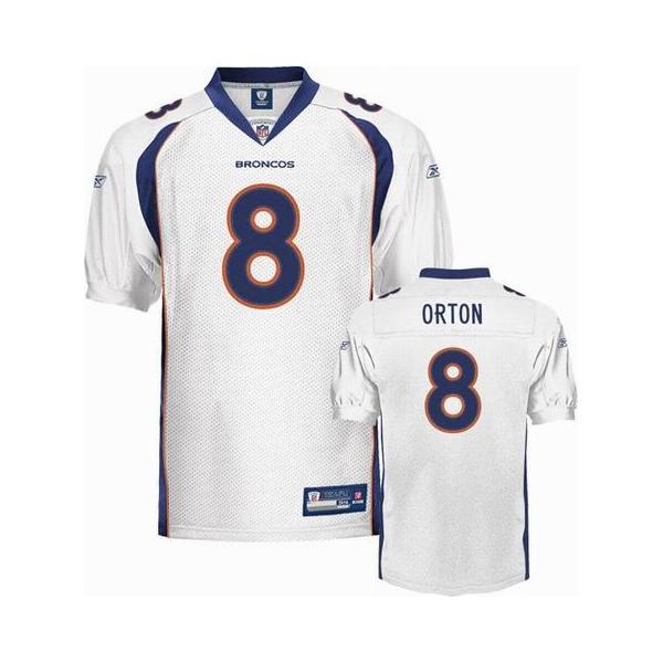 Kyle Orton Denver Football Jersey - Denver #8 Football Jersey(White)