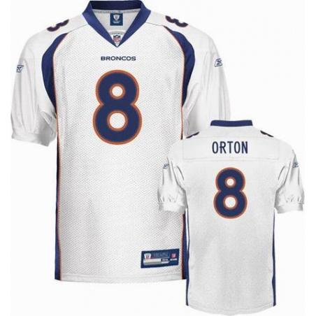 Kyle Orton Denver Football Jersey - Denver #8 Football Jersey(White)