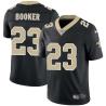 Black Fred Booker Saints #23 Stitched American Football Jersey Custom Sewn-on Patches Mens Womens Youth