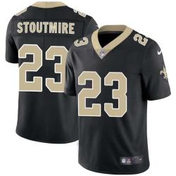 Black Omar Stoutmire Saints #23 Stitched American Football Jersey Custom Sewn-on Patches Mens Womens Youth