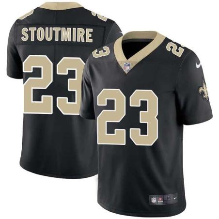 Black Omar Stoutmire Saints #23 Stitched American Football Jersey Custom Sewn-on Patches Mens Womens Youth