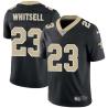 Black Dave Whitsell Saints #23 Stitched American Football Jersey Custom Sewn-on Patches Mens Womens Youth
