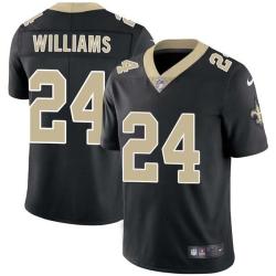 Black Joe Williams Saints #24 Stitched American Football Jersey Custom Sewn-on Patches Mens Womens Youth