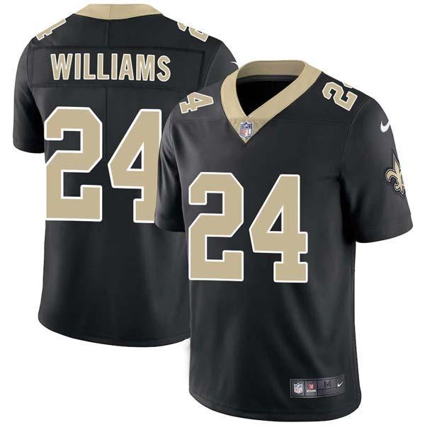 Black Joe Williams Saints #24 Stitched American Football Jersey Custom Sewn-on Patches Mens Womens Youth