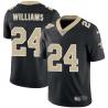 Black Joe Williams Saints #24 Stitched American Football Jersey Custom Sewn-on Patches Mens Womens Youth