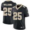 Black P.J. Williams Saints #25 Stitched American Football Jersey Custom Sewn-on Patches Mens Womens Youth
