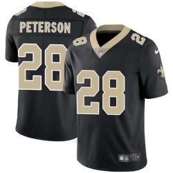 Black Adrian Peterson Saints #28 Stitched American Football Jersey Custom Sewn-on Patches Mens Womens Youth