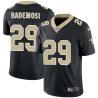 Black Johnson Bademosi Saints #29 Stitched American Football Jersey Custom Sewn-on Patches Mens Womens Youth