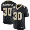 Black Vincent Alexander Saints #30 Stitched American Football Jersey Custom Sewn-on Patches Mens Womens Youth