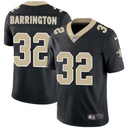 Black Tom Barrington Saints #32 Stitched American Football Jersey Custom Sewn-on Patches Mens Womens Youth