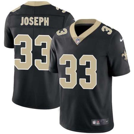 Black Keith Joseph Saints #33 Stitched American Football Jersey Custom Sewn-on Patches Mens Womens Youth
