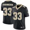 Black Olaniyi Sobomehin Saints #33 Stitched American Football Jersey Custom Sewn-on Patches Mens Womens Youth