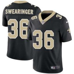 Black D.J. Swearinger Saints #36 Stitched American Football Jersey Custom Sewn-on Patches Mens Womens Youth