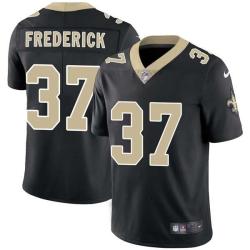 Black Terrence Frederick Saints #37 Stitched American Football Jersey Custom Sewn-on Patches Mens Womens Youth