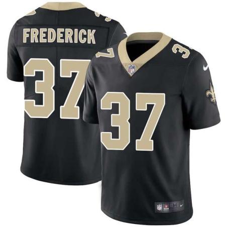 Black Terrence Frederick Saints #37 Stitched American Football Jersey Custom Sewn-on Patches Mens Womens Youth