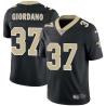 Black Matt Giordano Saints #37 Stitched American Football Jersey Custom Sewn-on Patches Mens Womens Youth