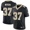 Black Tom Myers Saints #37 Stitched American Football Jersey Custom Sewn-on Patches Mens Womens Youth