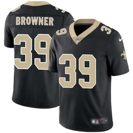 Black Brandon Browner Saints #39 Stitched American Football Jersey Custom Sewn-on Patches Mens Womens Youth