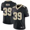 Black Chris Reis Saints #39 Stitched American Football Jersey Custom Sewn-on Patches Mens Womens Youth