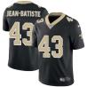 Black Garland Jean-Batiste Saints #43 Stitched American Football Jersey Custom Sewn-on Patches Mens Womens Youth