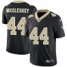 Black J.J. McCleskey Saints #44 Stitched American Football Jersey Custom Sewn-on Patches Mens Womens Youth