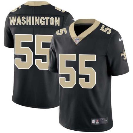Black Dave Washington Saints #55 Stitched American Football Jersey Custom Sewn-on Patches Mens Womens Youth