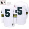 Paul Hornung Green Bay Football Jersey - Green Bay #5 Football Jersey(White Throwback)