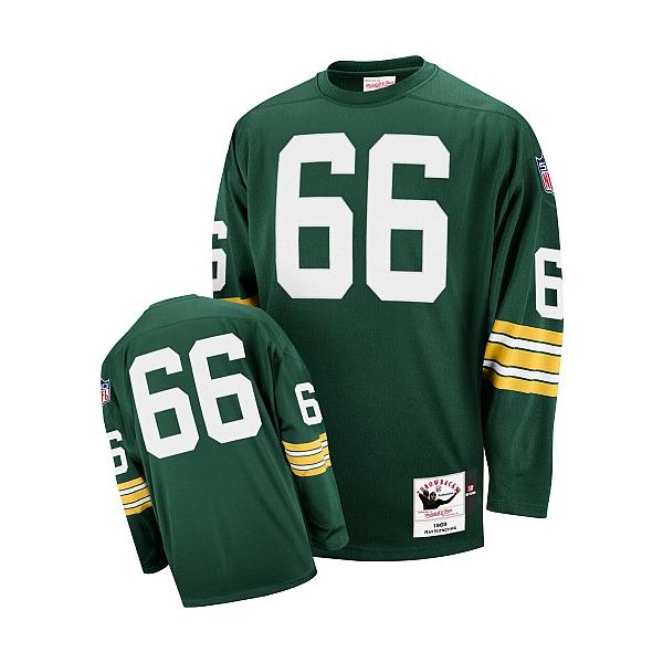 Ray Nitschke Green Bay Football Jersey - Green Bay #66 Football Jersey(Green Throwback)