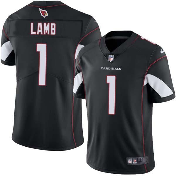 Black Roddy Lamb Cardinals #1 Stitched American Football Jersey Custom Sewn-on Patches Mens Womens Youth