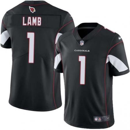 Black Roddy Lamb Cardinals #1 Stitched American Football Jersey Custom Sewn-on Patches Mens Womens Youth