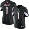 Black Cedric Oglesby Cardinals #1 Stitched American Football Jersey Custom Sewn-on Patches Mens Womens Youth