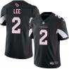 Black Andy Lee Cardinals #2 Stitched American Football Jersey Custom Sewn-on Patches Mens Womens Youth