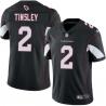 Black Jess Tinsley Cardinals #2 Stitched American Football Jersey Custom Sewn-on Patches Mens Womens Youth