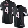 Black Norm Barry Cardinals #4 Stitched American Football Jersey Custom Sewn-on Patches Mens Womens Youth