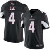 Black Andy Lee Cardinals #4 Stitched American Football Jersey Custom Sewn-on Patches Mens Womens Youth
