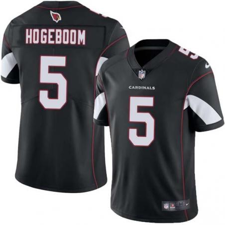 Black Gary Hogeboom Cardinals #5 Stitched American Football Jersey Custom Sewn-on Patches Mens Womens Youth