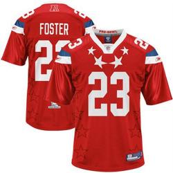 Arian Foster Houston Football Jersey - Houston #23 Football Jersey(2011 Pro Bowl)