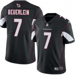 Black Steve Beuerlein Cardinals #7 Stitched American Football Jersey Custom Sewn-on Patches Mens Womens Youth